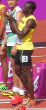 Gérard Kobéané na olympijských hrách v Londýně v roce 2012