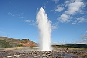 The Great Geysir in Iceland