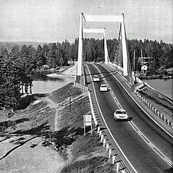 Silta noin vuonna 1967.