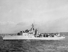 「テネイシャス (F44)」 元・T級駆逐艦