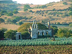 The hacienda as it appeared in 2004.