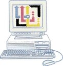 شعار كلية تقنيات الحاسوب