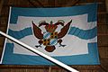 Vlag van het Hoogheemraadschap van Delfland in de molen