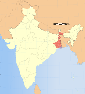 په هند کې د مغربي بنگال ځای