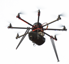 Interspect UAS B 3.1 octocopter for commercial aerial cartographic purposes and 3D mapping Interspect UAV B 3.1.png
