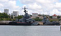 港内承租基地的俄军军舰（2008年）
