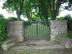 Eingang zum jüdischen Friedhof