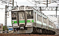 A 721 series EMU on the Chitose Line, June 2008