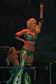 Kelly Kelly en un house show el 14 de junio de 2008 en Australia.