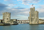 Les tours du Vieux-Port de La Rochelle.