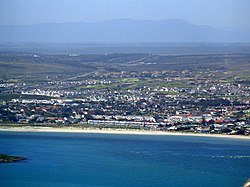 Langebaan as viewed from Postberg, West Coast National Park.