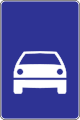 Road for motor vehicles
