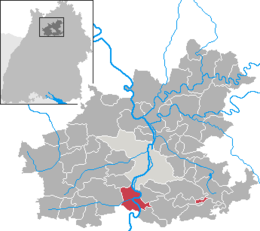 Lauffen am Neckar - Localizazion