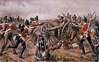 43-й пехотный полк в битве при Сабугале в 1811 году.