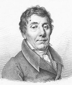 Louis de Bonald, Julien-Léopold Boillyn piirtämänä.
