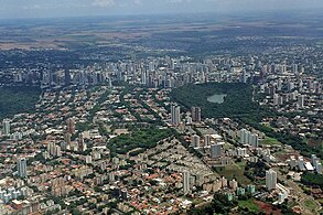 马林加，巴拉那州第三大城，亦是巴西人口第五十七多的市镇。图为马林加市中心。