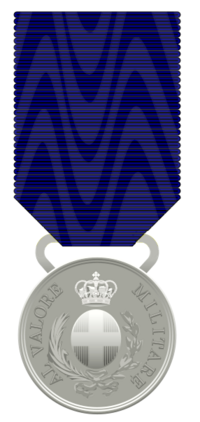 Vignette pour Médaille d'argent de la valeur militaire (Italie)