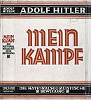 Although Nazi ideologist Alfred Rosenberg's book Myth of the Twentieth Century was placed on the Index, Adolf Hitler's book Mein Kampf
was not. Mein Kampf dust jacket.jpeg