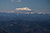 高賀山から望む御嶽山（2015年1月24日）