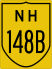 National Highway 148B marker
