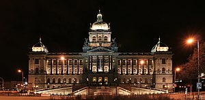 National Museum on Wenceslas Square in Prague