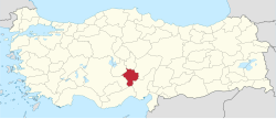 Niğde'nin konumu