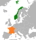Miniatura para Relaciones Francia-Noruega