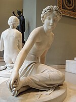 ニュンペーのサルマキス La Nymphe Salmacis (1826), パリ、ルーヴル美術館