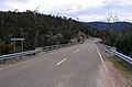 Omeo Highway crossing the Bundara River near Anglers Rest