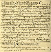 Ustanovna listina iz leta 1002