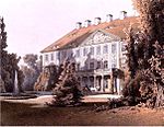 Neues Schloss Uhyst, 1738 bis 1742 von Friedrich Caspar Graf von Gersdorff erbaut