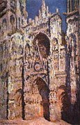 Ruano katedra, Claude Monet paveikslas
