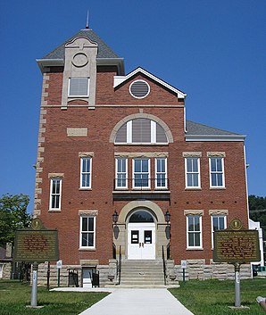 Rowan County Courthouse, gelistet im NRHP Nr. 83002862[1]