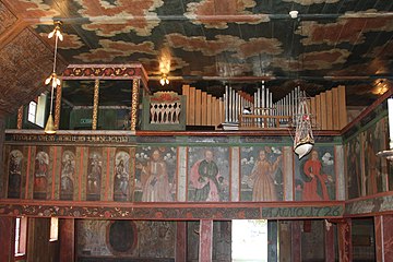 Interior, back of the church