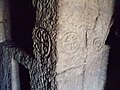Crosses carved into the wall of the catacombs are proof of Christian burials
