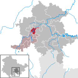 Schwarzburg – Mappa