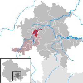 Kaart van Schwarzburg (plaats)