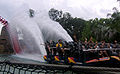 Sheikra splashdown