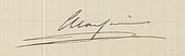 signature d'Ernest Massiou