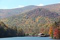 Slaughter Mountain viewed from Vogel State Park