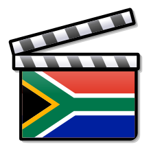 Южноафриканский фильм clapperboard.svg