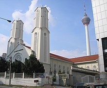 St. John's Cathedral in Kuala Lumpur. St. John's Cathedral, Kuala Lumpur.jpg