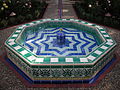 Contemporary star-fountain illustrating Islamic influence
