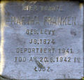 Stolperstein für Martha Franken (Titusstraße 10)