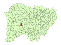 Localisation de Castraz