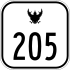 National Highway 205 shield}}