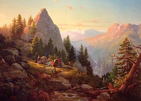 Sugar Loaf Peak, El Dorado County (1865) Crocker Art Museum, Sacramento, California