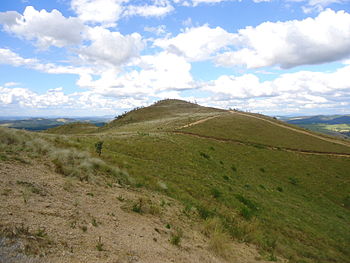 Vista do topo da Serra de Três Pontas