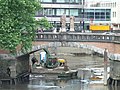 Die Trostbrücke verband die bischöfliche Altstadt mit der gräflichen Neustadt in Hamburg