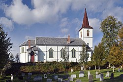 View of the village church